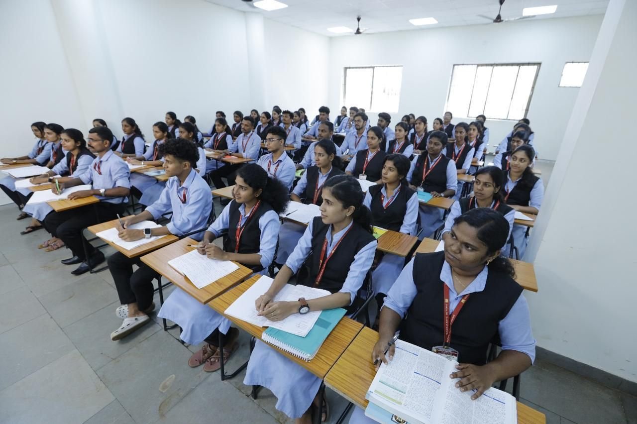 Students in a lecture hall